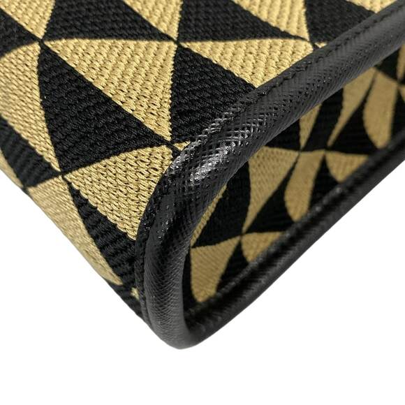 PRADA Prada Symbol Embroidered Fabric Mini Bag Tote Bag 1BA355 - Picture 8 of 16